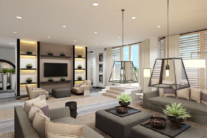 Inspiring Living Room Designed by Kelly Hoppen (7)