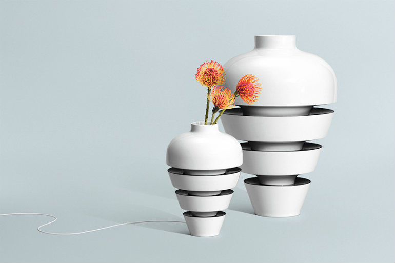 10 SummerEssentials for your Living Room Ideas connected porcelain vase by ferdinand povel for rosenthal