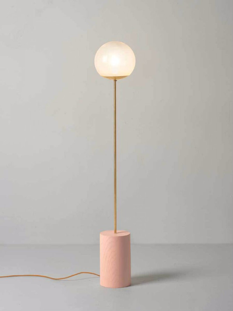 Living Room Ideas: Golden Floor Lamps