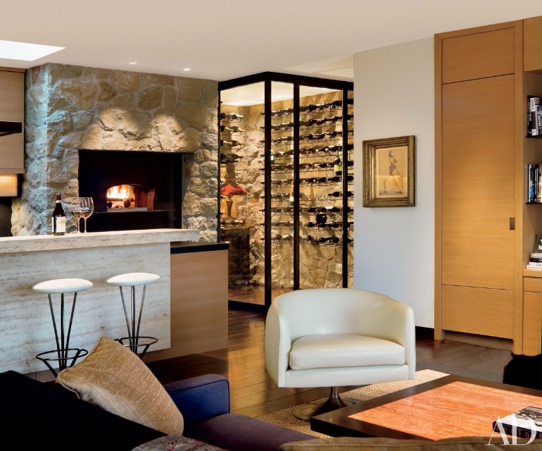 Meet Jennifer Aniston MidCentury Modern Living Room in Beverly Hills