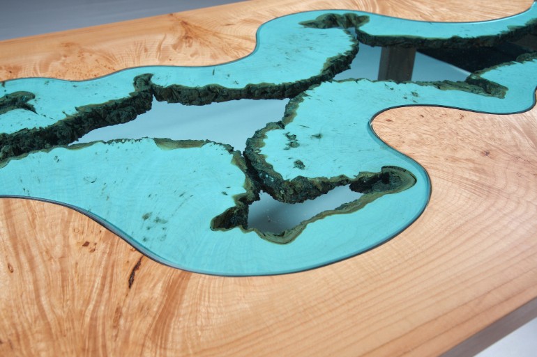 Stunning CoffeeTables Designed to Look Like Ethereal Rivers