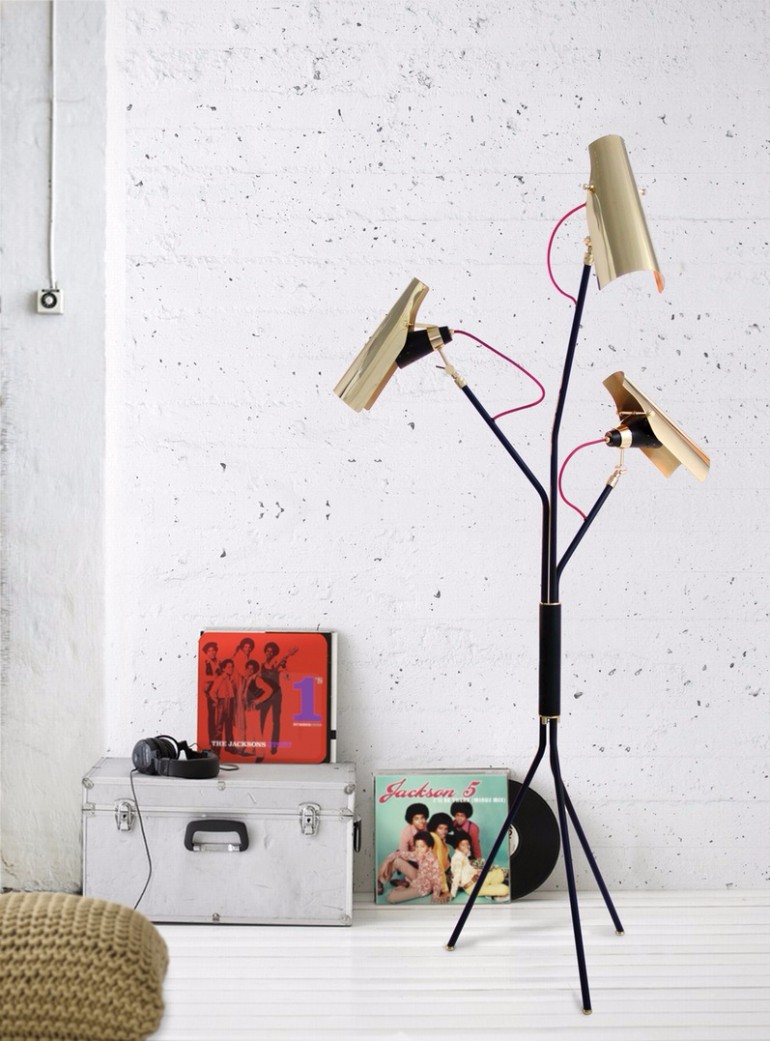 MID-CENTURY MODERN FLOOR LAMPS FOR LIVING ROOM DESIGNS