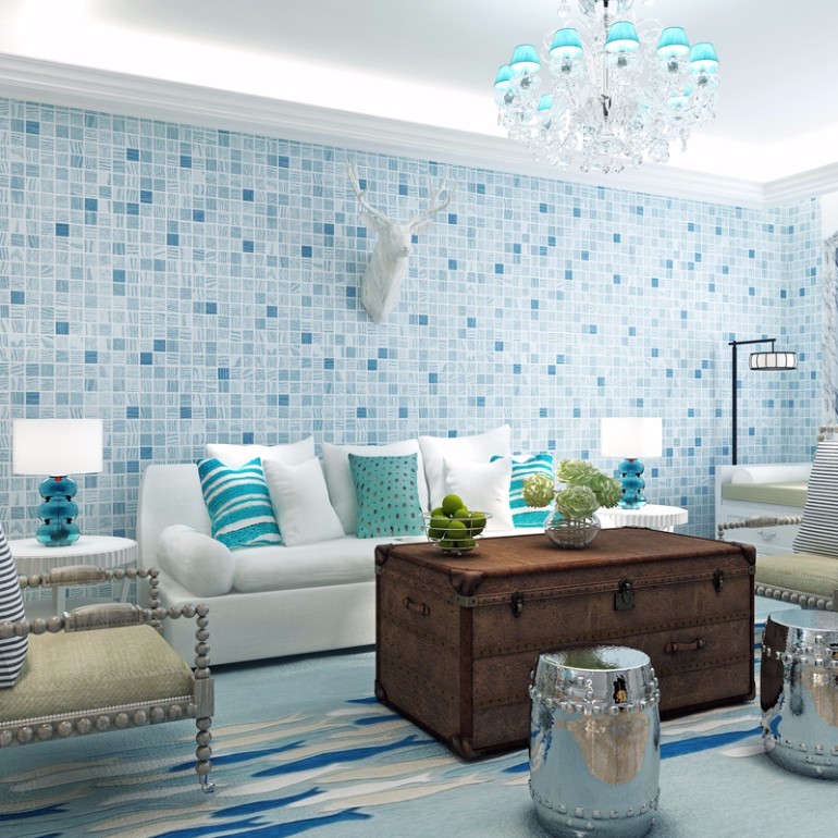 Mosaics Is a New Trend For Living Rooms