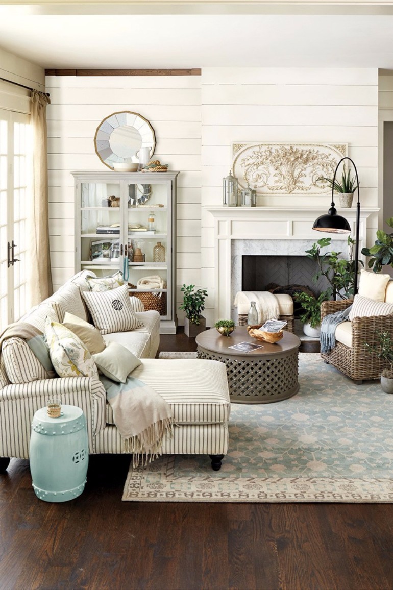 Living Room Ideas Based On French Countryside