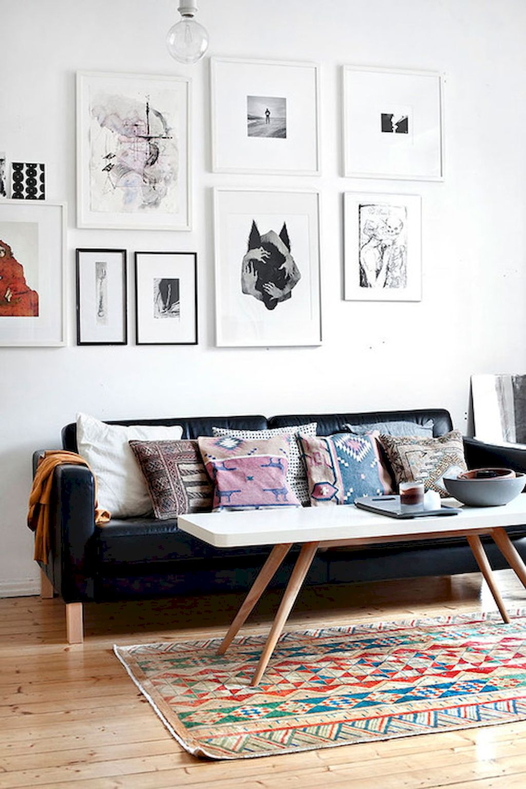 5 Black Leather Sofas, Or 'We Found What Your Living Room Was Missing'