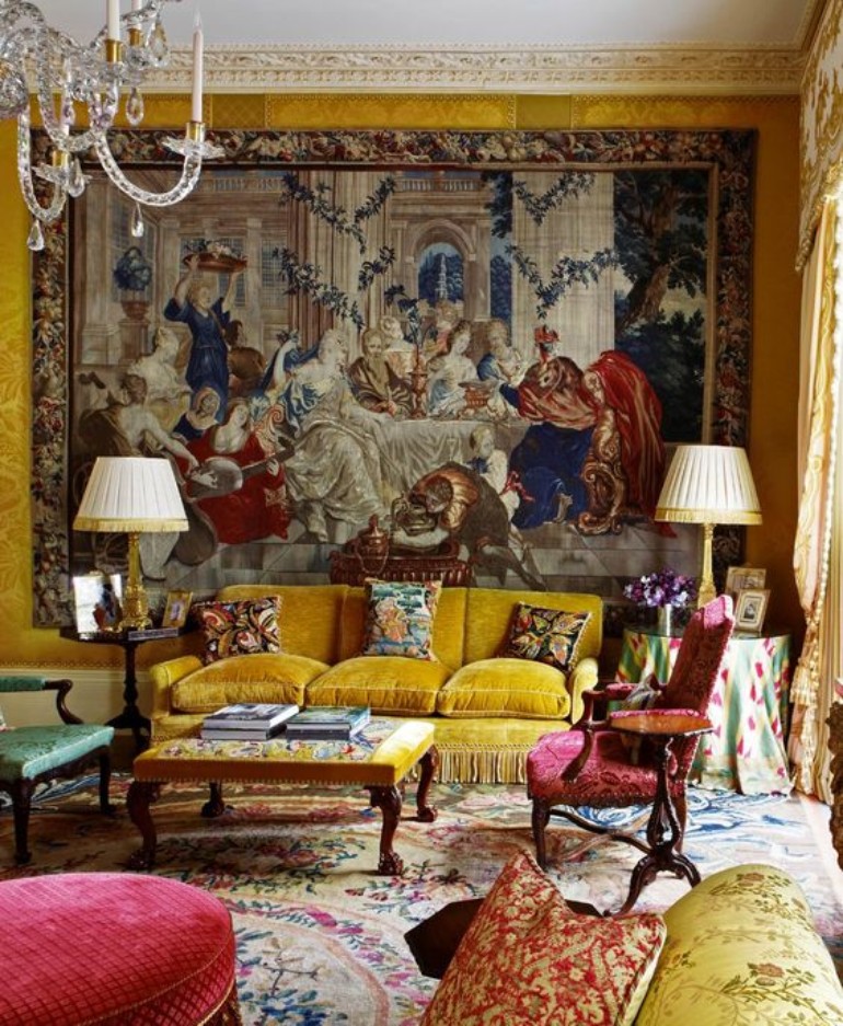 British Living Room Design In Honor Of 100% Design