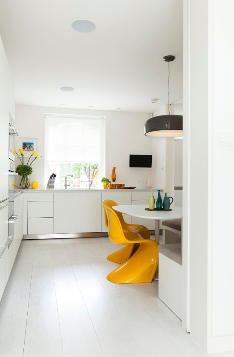 A Colorful London Home With A Pop Of Color And Style