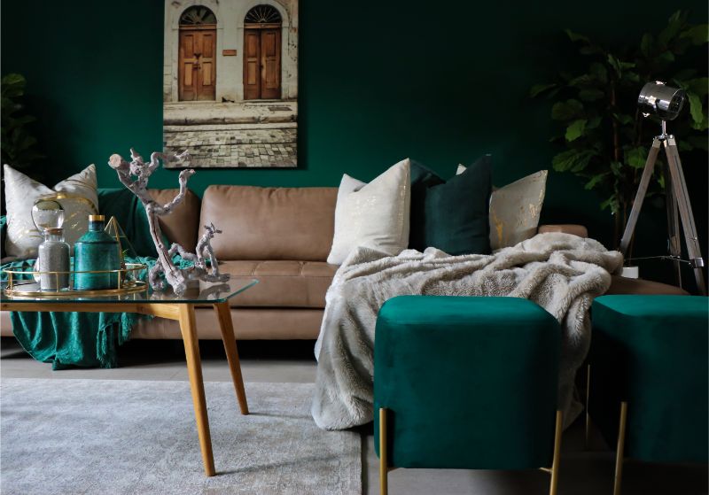 Get Moody - 5 Tips To Decorate Your Living Room With Darker Hues